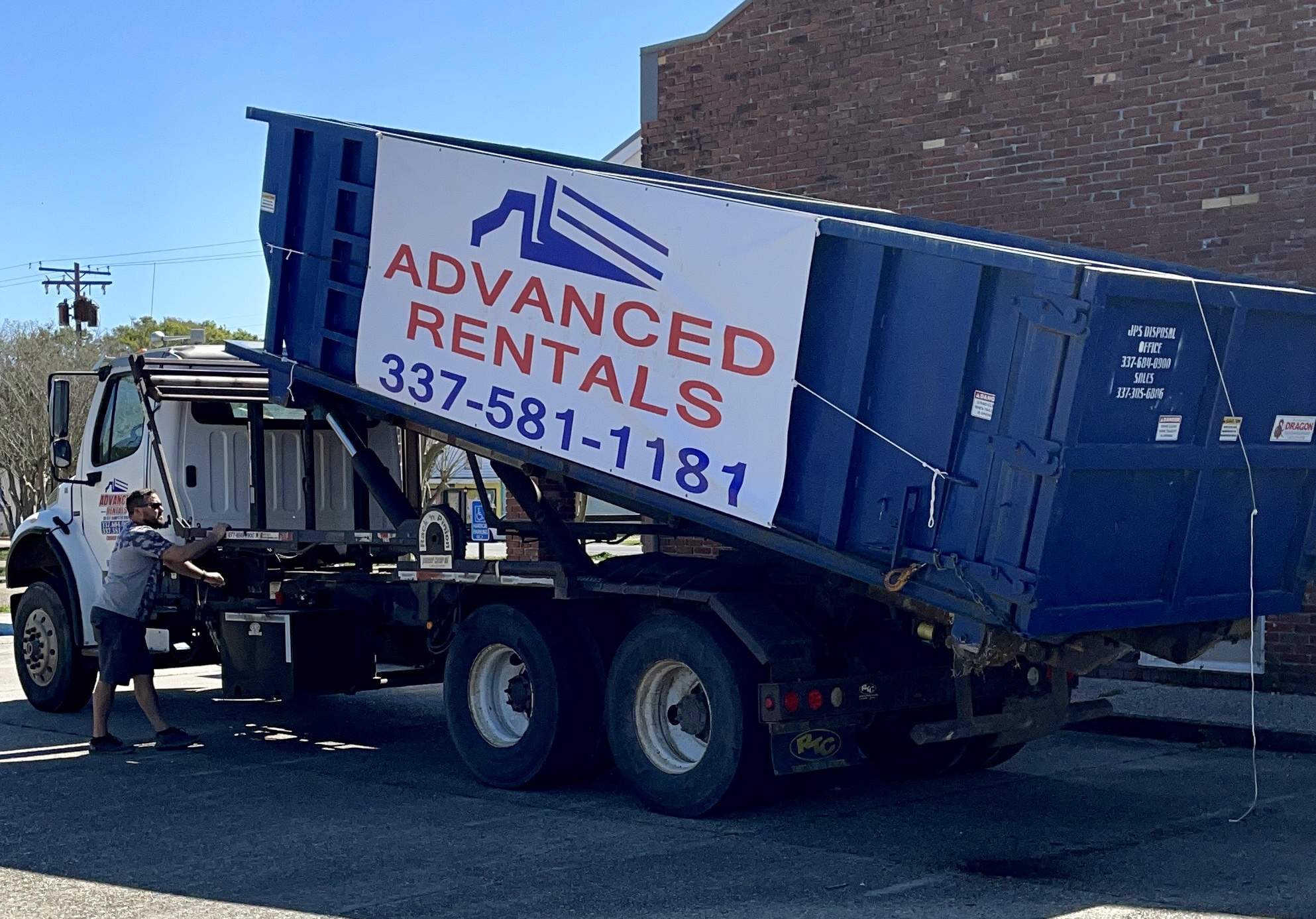 Dumpster Rentals in Louisiana Advanced Rentals